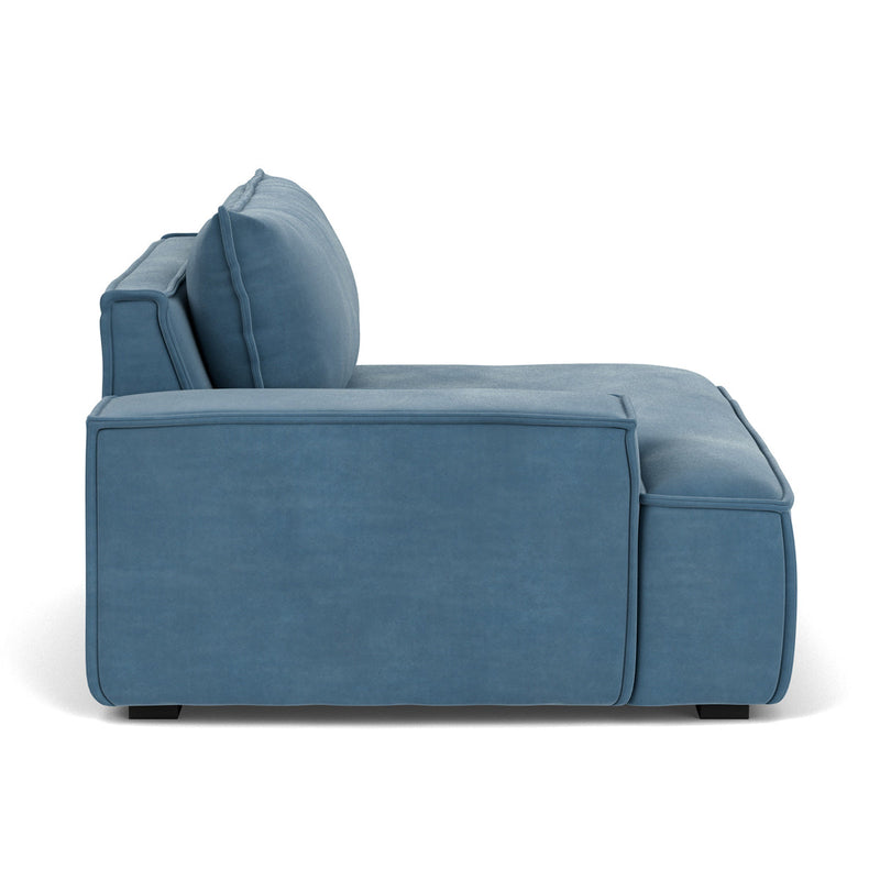 Velour Lux Shadow Blue