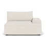 Daphne Velvet 1 Seater Right Arm Modular Sofa - Velvet Dune Cord