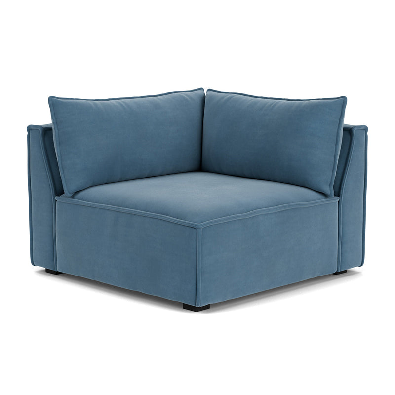 Velour Lux Shadow Blue