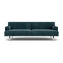 Ernest 3 Seater Sofa - Danny Dust Blue Textured Weave