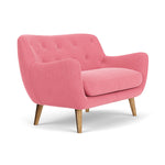 Firenze Bubblegum Fabric / Oak