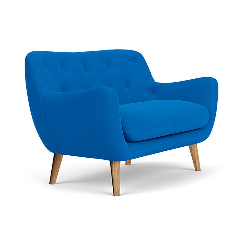 Mark Cobalt Blue Weave / Oak