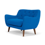 Mark Cobalt Blue Weave / Walnut Natural