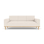 Vilmar 3 Seater Sofa - Maya Cream Boucle / Oak