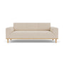 Vilmar 3 Seater Sofa - Pasha Dune Boucle / Oak