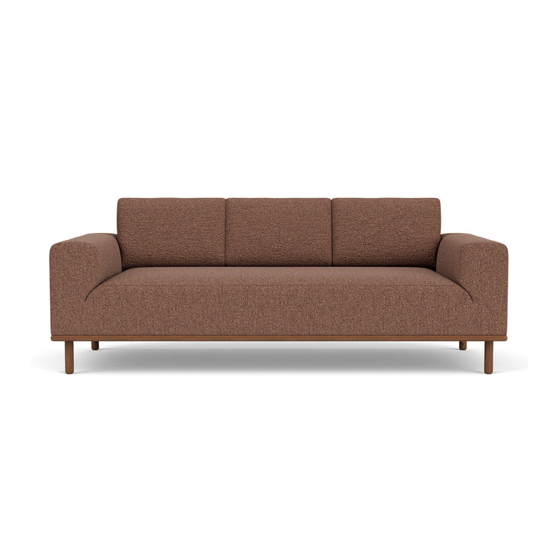 Pebble Rust Boucle / Walnut Natural