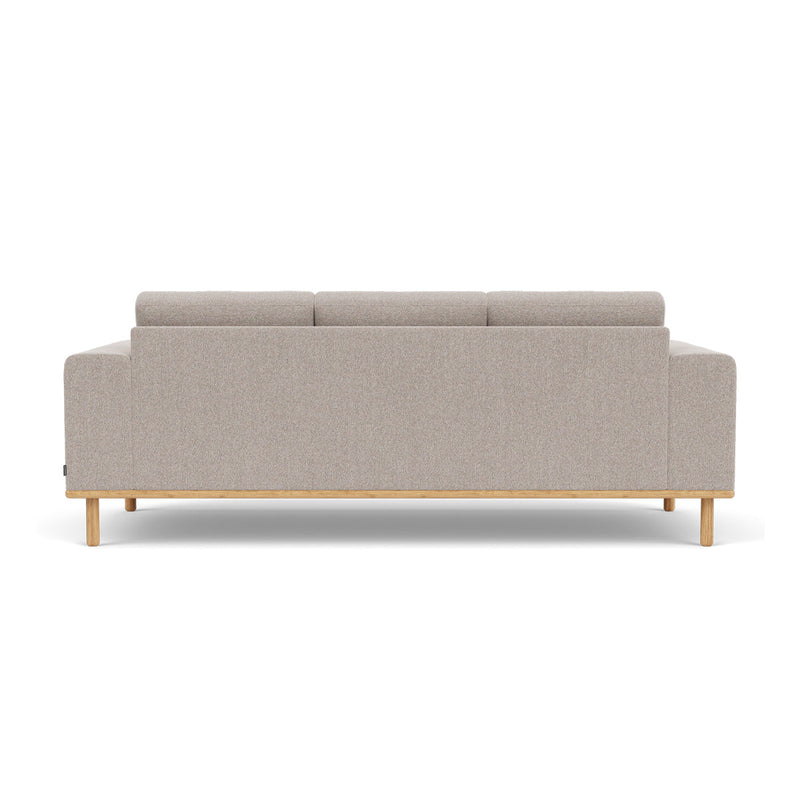 Agnes Brown Textured Weave / Oak