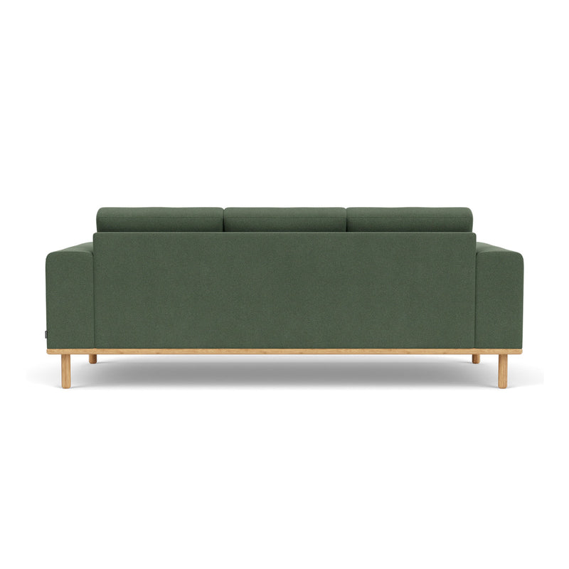 Cura Dark Green Weave / Oak