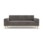 Danny Steel Grey Textured Weave / Oak