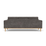 Danny Steel Grey Textured Weave / Oak