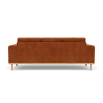 Moss Rust Fabric / Oak