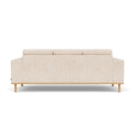 Vega Cream Textured Weave / Oak