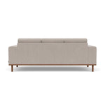 Agnes Brown Textured Weave / Walnut Natural