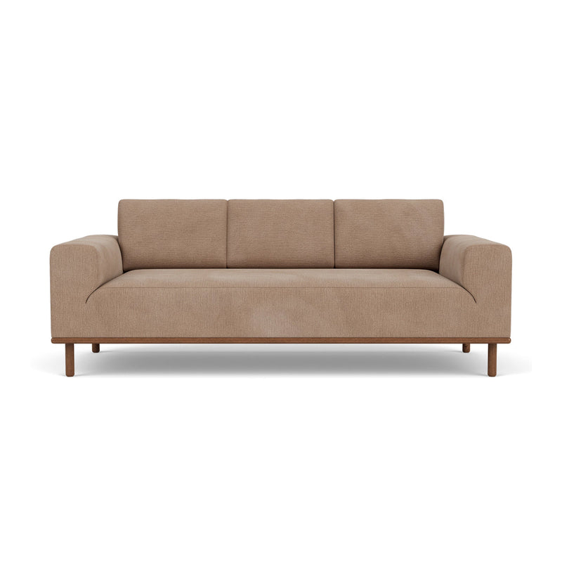 Aulla Caramel Textured Weave / Walnut Natural