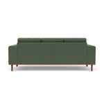 Cura Dark Green Weave / Walnut Natural