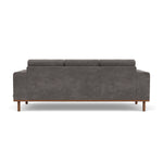 Danny Steel Grey Textured Weave / Walnut Natural