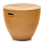 Mesquida Outdoor Side Table (Glazed Mustard, 45cm) - Mesquida Outdoor Side Table (Glazed Mustard, 45cm)