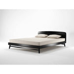 Twist Bed (Oak, Satin Black)